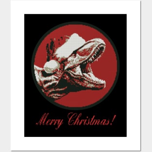 T-REX Cool Ugly Christmas Sweater Posters and Art